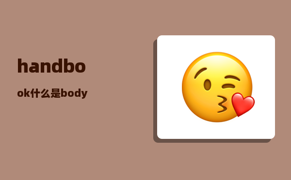 handbook_什么是body