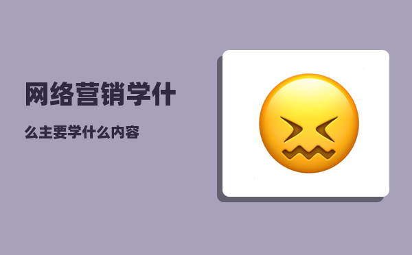 网络营销学什么（主要学什么内容）