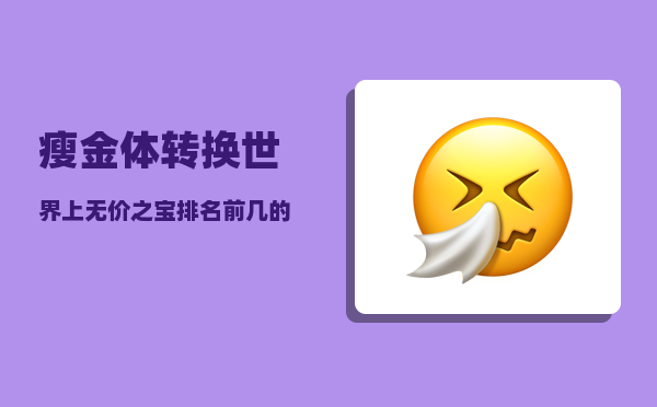 瘦金体转换_世界上无价之宝排名前几的都有谁