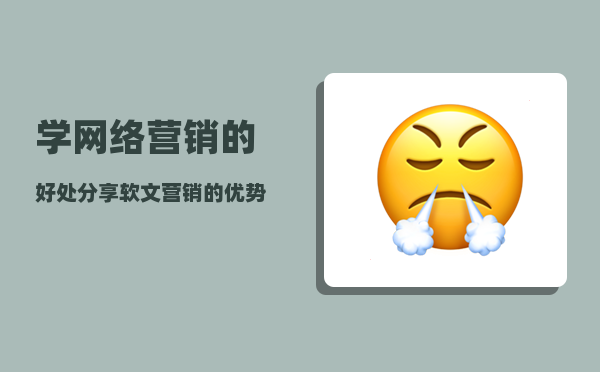 学网络营销的好处（分享软文营销的优势）